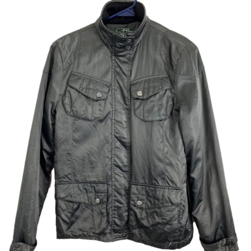 Ralph Lauren--Lauren Active Light Grey Zip Jacket